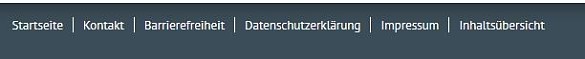 Fußnavigation Fußnavigation