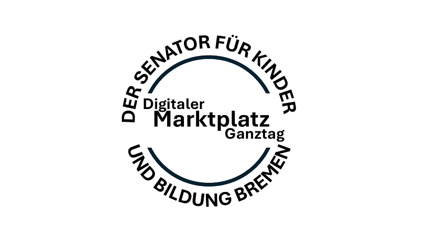 Das Logo des digitalen Marktplatzes für den Ganztag vom Senator für Kinder und Bildung Bremen